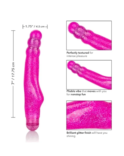 Sparkle Radiant Ripple Vibe - Purple - 7.5 Inch