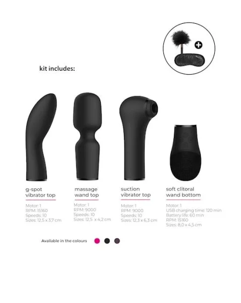 Pleasure Kit 5  - Black