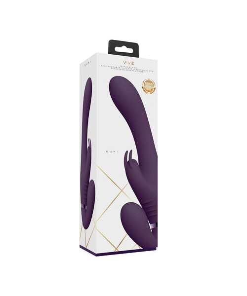 VIVE Suki 30 Function Rechargeable Rabbit Strapless Strap-On — image 6 of 7