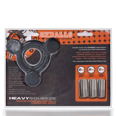 Heavy Squeeze Ballstretcher Black