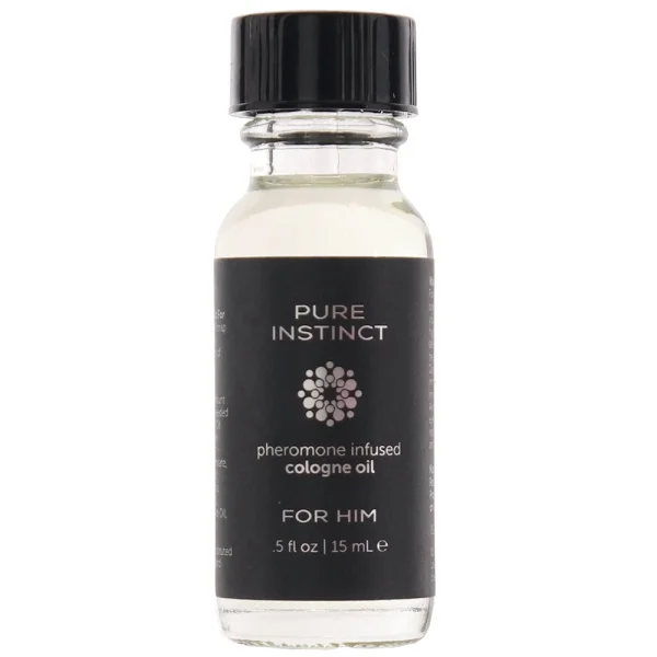 Pure Instinct Black - Pheromone Cologne  Oil .5oz