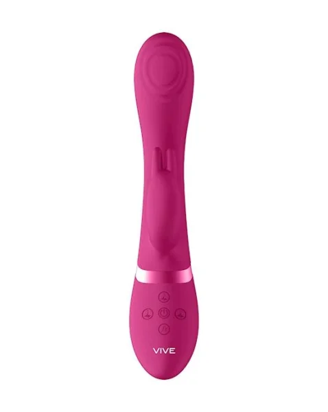 Cato - Pulse G-spot Rabbit  - Pink - 8 Inch