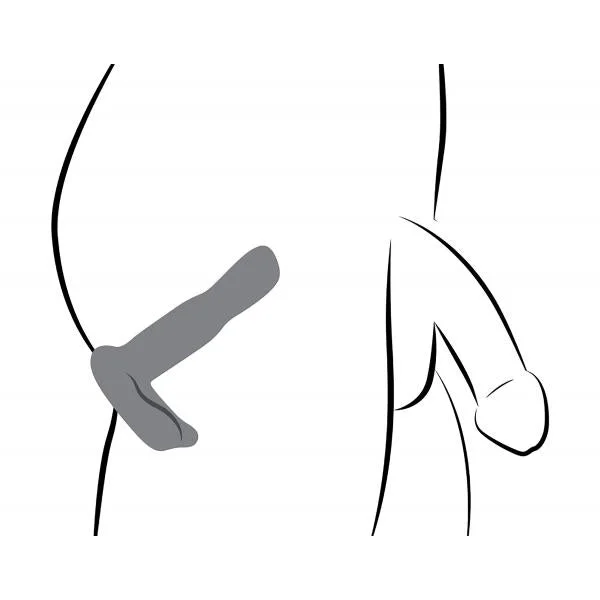 Under Control Prostate Stroking Vibrator & Remote Control Black — image 4 of 8