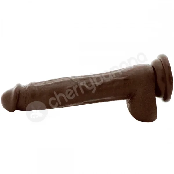 Real Lover Brown Lifelike 8" Dildo