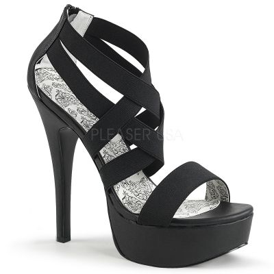 5 3 4 inches Heel 1 3 4 inches PF Cross Close Back Sandal Back Zip