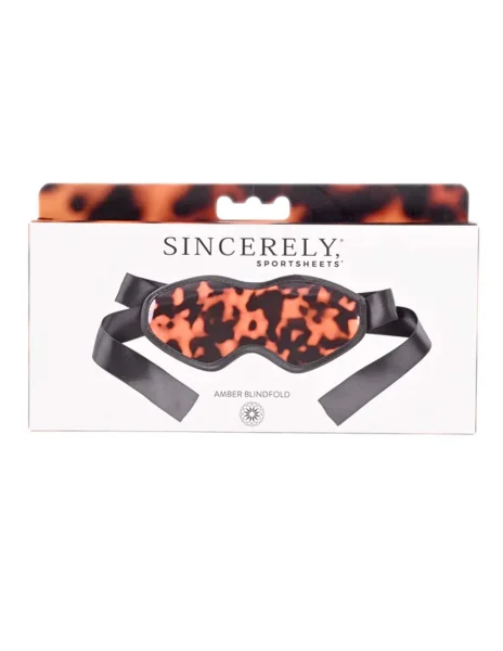 Sincerely Amber Blindfold