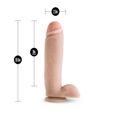 Silicone Willy s 10 5 Inch Silicone Dildo With Suction Cup Vanilla