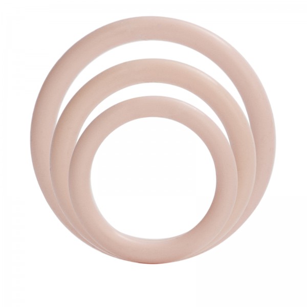 Silicone Cock Rings x3
