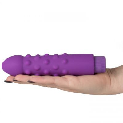 Bondara Purple Silicone Noduled Vibrator