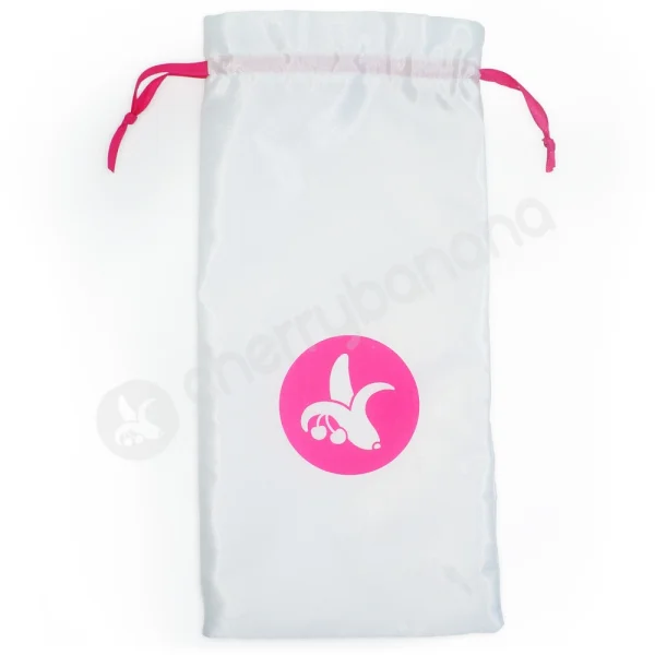 Cherry Banana Satin Storage Bag Large