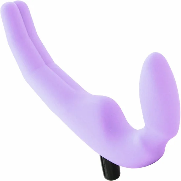 Wet For Her Four More Double Ended Silicone Dildo - Purple