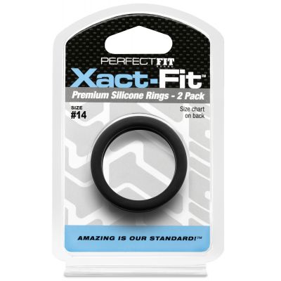 Xact Fit 1 4 Cock Rings x2