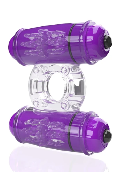 4B Double Wammy Vibrating Ring