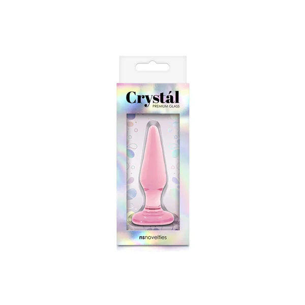 Crystal - Tapered Plug Small - Pink — image 5 of 5
