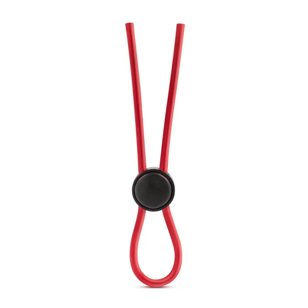 Stay Hard - Silicone Loop Cock Ring - Red — image 9 of 12