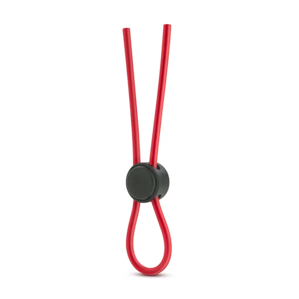 Stay Hard - Silicone Loop Cock Ring - Red — image 10 of 12