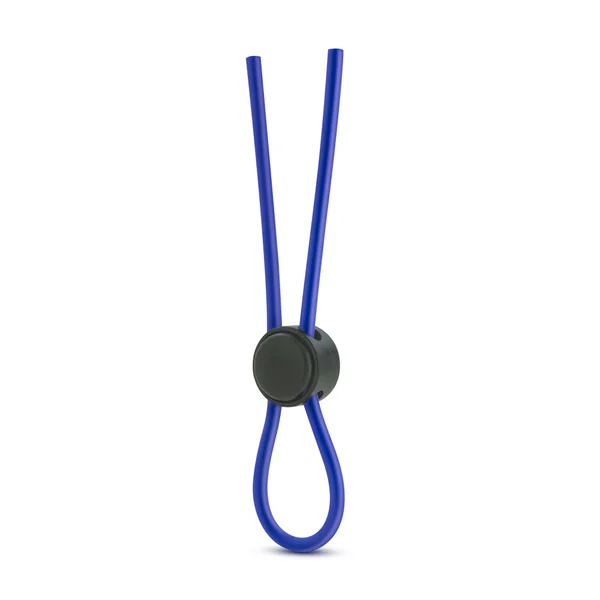 Stay Hard - Silicone Loop Cock Ring - Blue — image 15 of 16