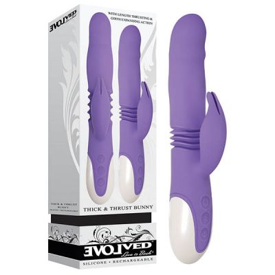 Thick Thrust Rabbit Vibrator