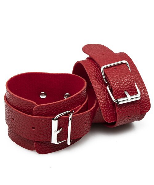 Bondara Red Faux Leather Bondage Set — image 9 of 9