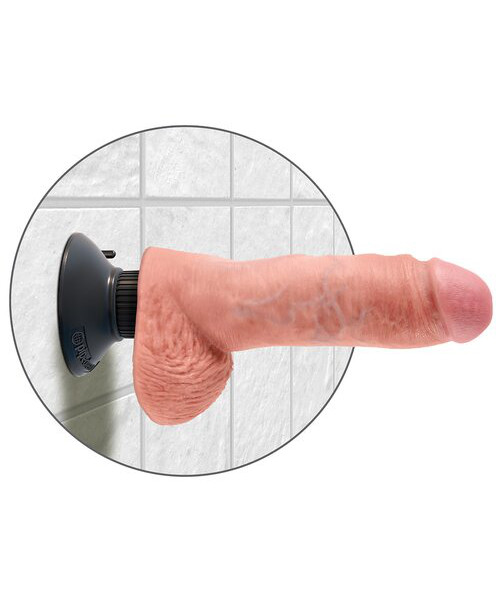 Pipedream King Cock Poseable Ballsy Dildo Vibe - 7, 8, 9, 10 Inch — image 7 of 12