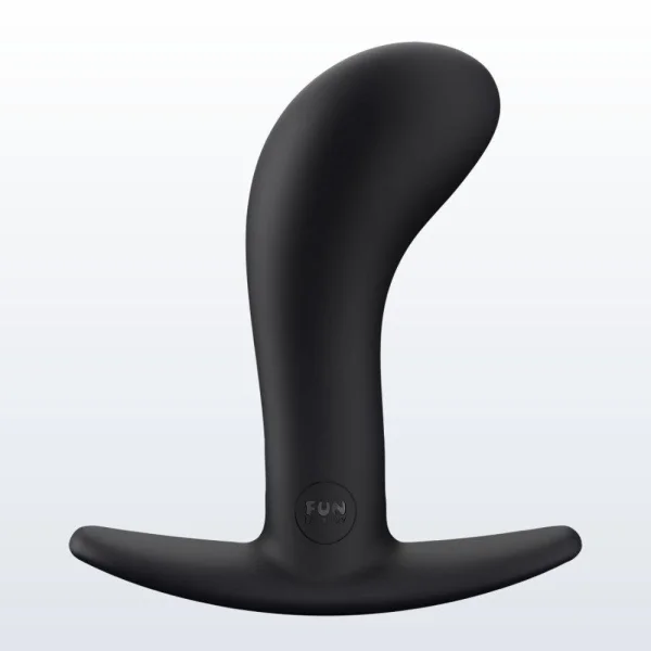 Fun Factory Bootie Large Silicone Anal Plug - Black