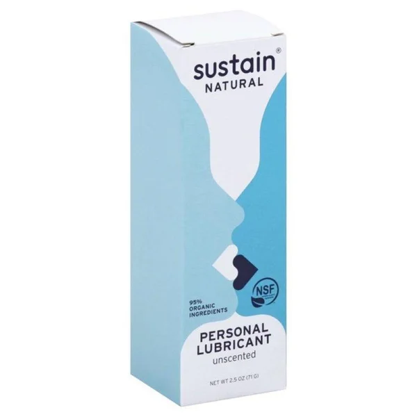 Sustain Unscented Sexual Lubricant with Aloe Vera | 2.6oz
