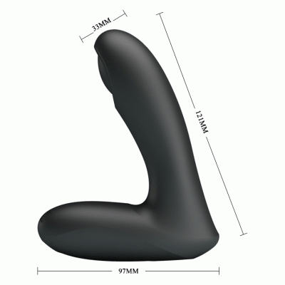 Rechargeable Anal Massager Black