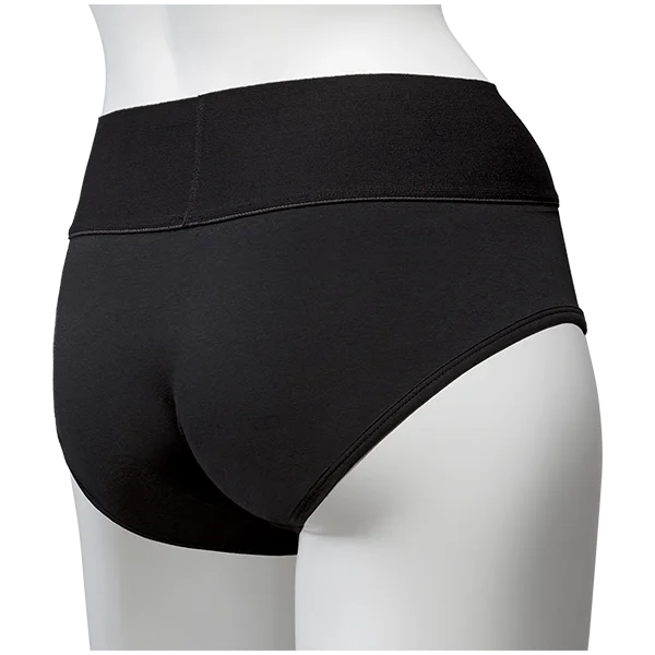 Vac-U-Lock Panty Harn w/Plg Briefs S/M