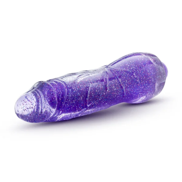 Glow Dicks - Molly Glitter Vibrator - Purple — image 9 of 11