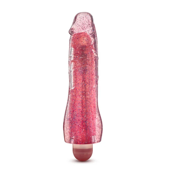 Glow Dicks - Molly Glitter Vibrator - Pink — image 18 of 18