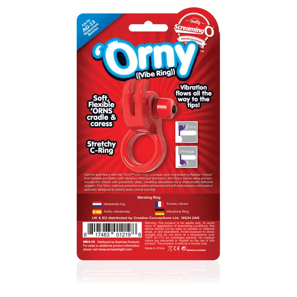 Orny Vibe Ring - Red — image 20 of 20