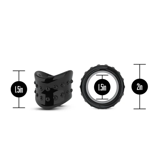 Stay Hard - Beef Ball Stretcher X Long - 1.5 Inch Diameter - Black — image 7 of 7