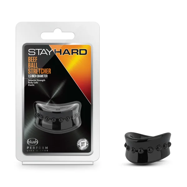 Stay Hard - Beef Ball Stretcher - 1.5 Inch  Diameter - Black — image 13 of 14