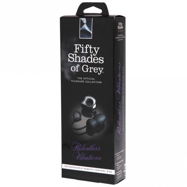 Fifty Shades of Grey Relentless Vibrations Remote Control Egg