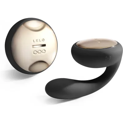 Lelo LELO IDA Black Rotating and Vibrating Couples Toy Black