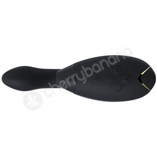 Womanizer Duo Black G-Spot & Clitoral Suction Stimulator