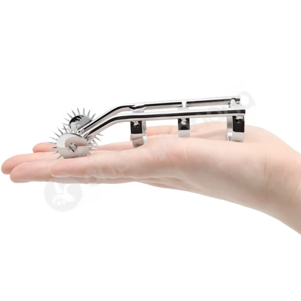 Sinister Steel Finger 2 Wheel Spiked Pleasure Pinwheel