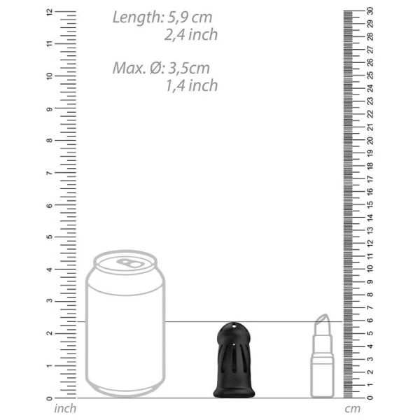 ManCage Model 27 Ultra Soft Silicone Chastity Cage