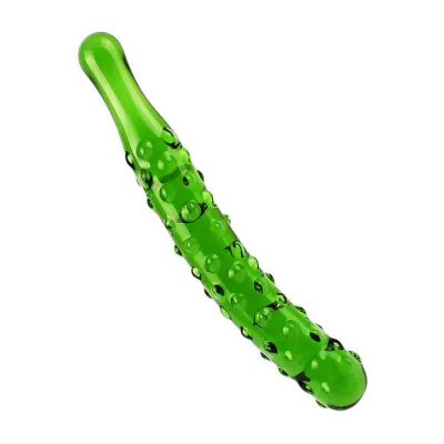 Lucent Pickle Glass Massager