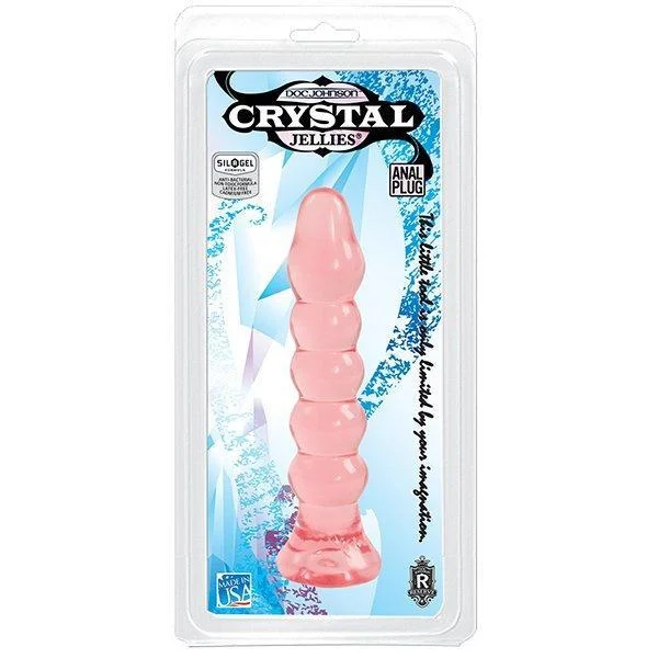 Crystal jellies anal plug
