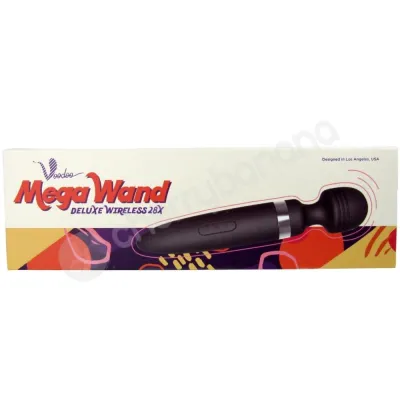 Voodoo Black 28 Speed Wireless Ultra Powerful Mega Wand Vibrator