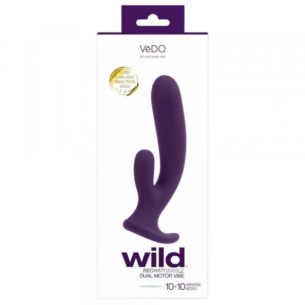 VeDO WILD Duo Rabbit Vibrator Purple