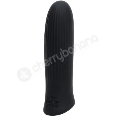 Fifty Shades Of Grey Sensation Rechargeable Black Bullet Vibrator