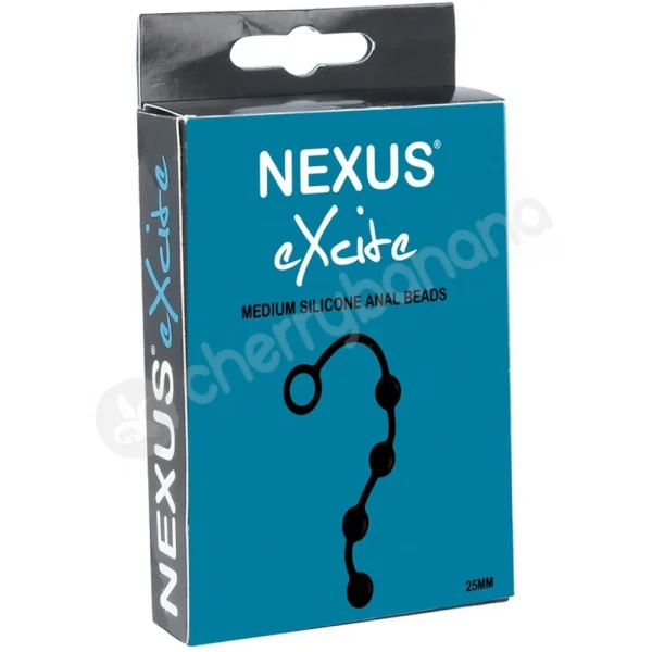 Nexus Excite Medium Silicone Anal Beads