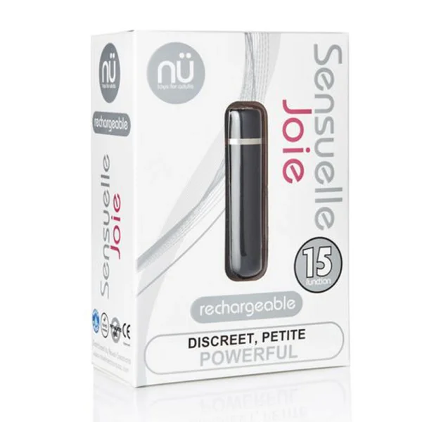 Sensuelle Joie 15 Function Bullet Black