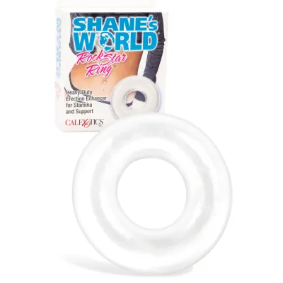 California Exotic Shane s World Rock Star Penis Ring Clear