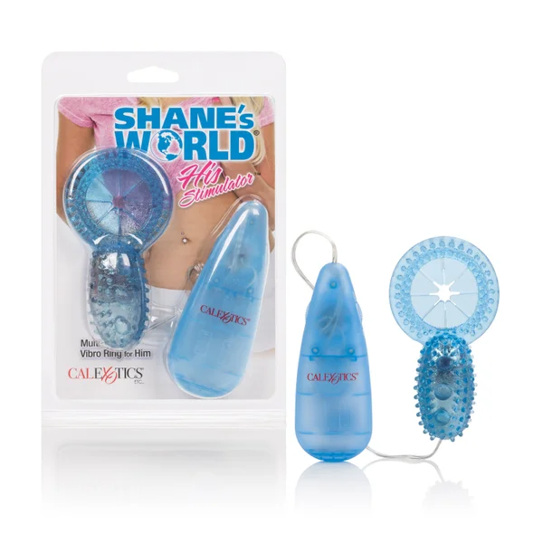 Shanes World His Vibraring Stimulator - Blue — image 8 of 10