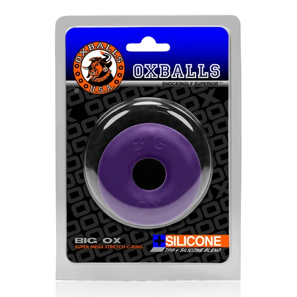 Oxballs Big Ox Cockring - Eggplant Ice — image 6 of 8
