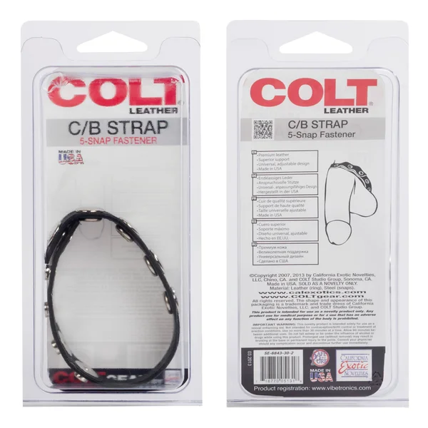 Colt Adjustable 5 Snap Leather — image 11 of 13