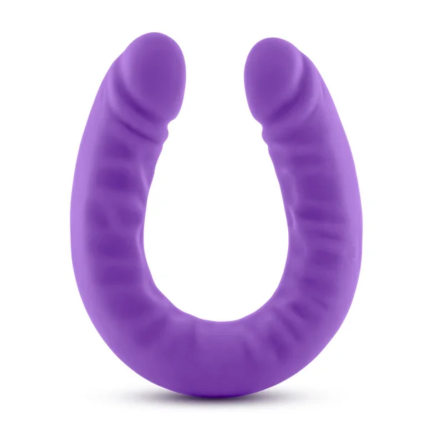 Ruse - 18 Inch Silicone Slim Double Dong - Purple — image 15 of 15